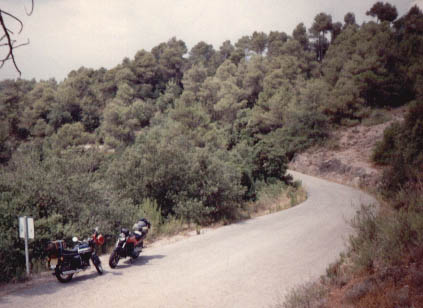 Bikes in the Pyrenees